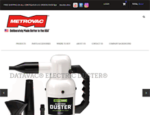 Tablet Screenshot of metrovacworld.com
